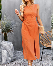 Chantelle Midi Dress - Orange