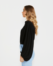 Chapel Trim Shirt - Black