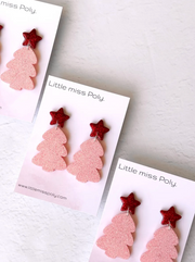 LMP Christmas Dangles - Pink & Red