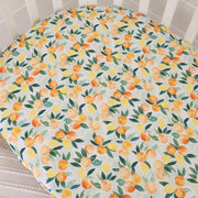 Fitted Cot Sheet - Citrus Squeeze