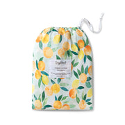 Fitted Cot Sheet - Citrus Squeeze