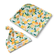 Jersey Wrap & Beanie Set - Citrus Squeeze