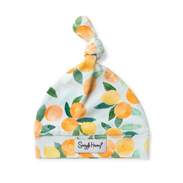Knotted Hat - Citrus Squeeze