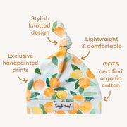 Knotted Hat - Citrus Squeeze