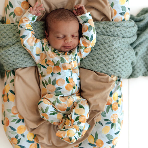 Snugglesuit Convertible Romper - Citrus Squeeze