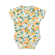 Short Sleeve Bodysuit - Citrus Squeeze