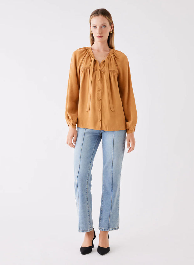 Esmaée - Compass Blouse - Mustard