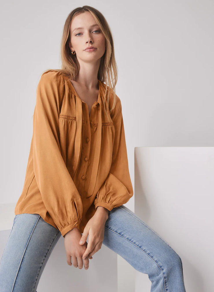 Esmaée - Compass Blouse - Mustard