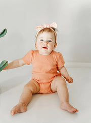 KAPOW - Coral Rib Bodysuit