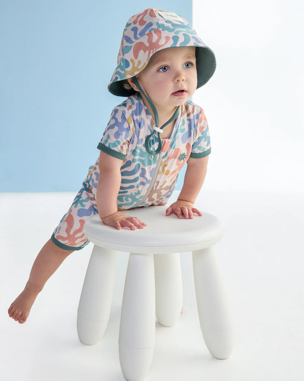 KAPOW - Coral Swim Hat UPF50+