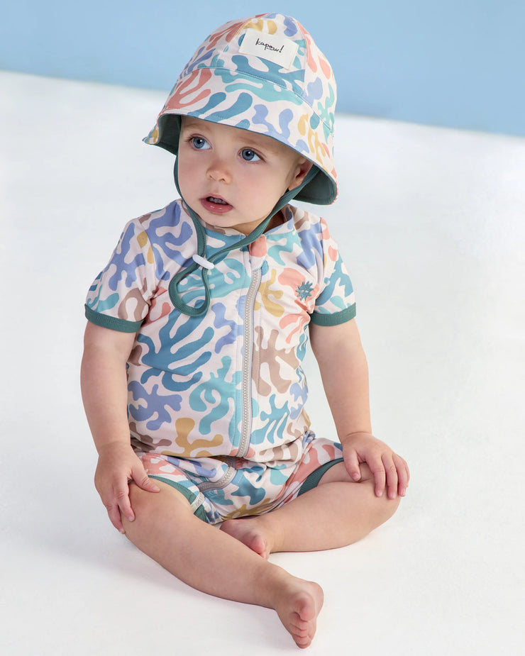 KAPOW - Coral Swim Hat UPF50+