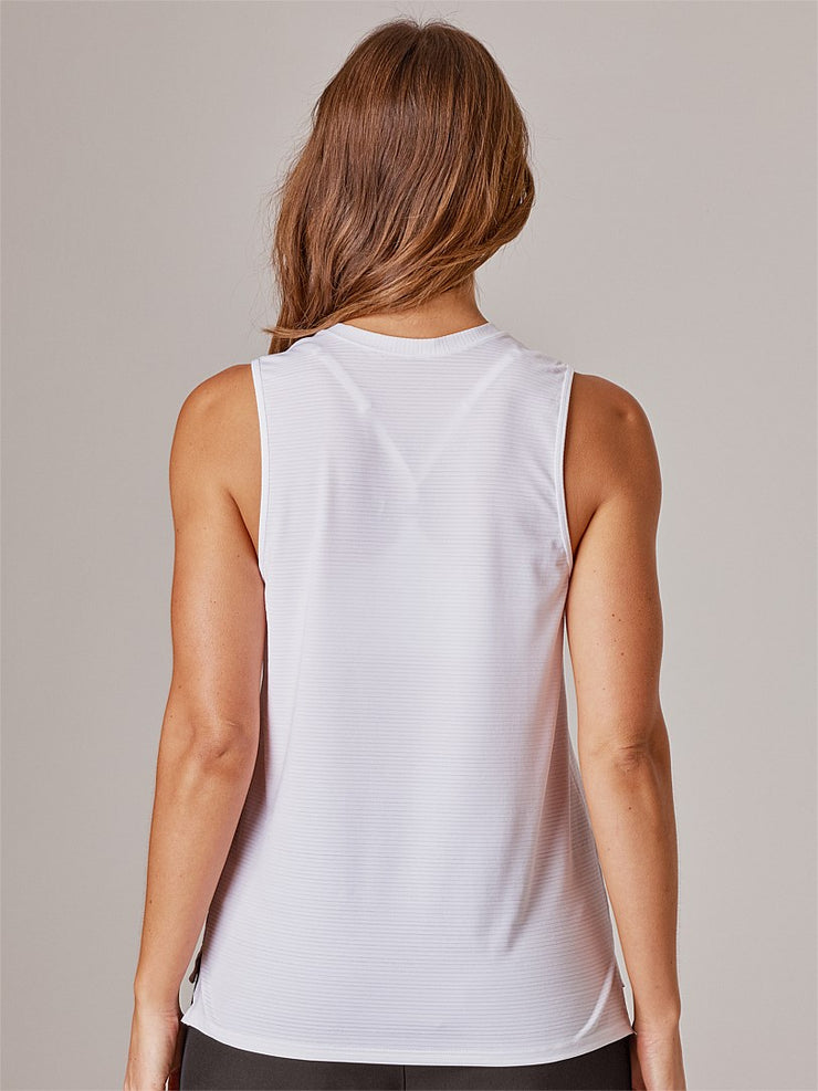 Cosmic Allure 2.0 Workout Tank - White