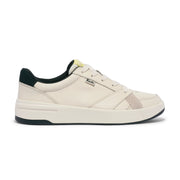 KEDS - The Court Leather Sneaker - Off White/Green