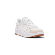 KEDS - The Court Leather/Suede Sneaker - White/Gum