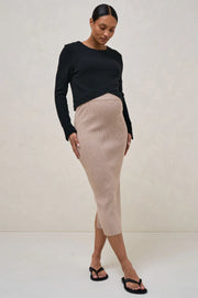 Cross Your Heart Crop Top - Black