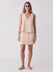 Esmaée - Cruising Denim Top