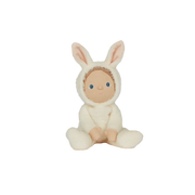 Dinky Dinkums Fluffle Family - Bobbin Bunny Ivory