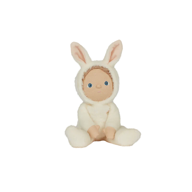 Dinky Dinkums Fluffle Family - Bobbin Bunny Ivory