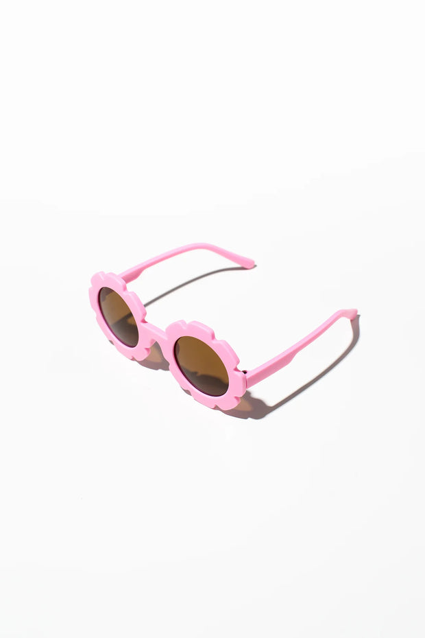 Little Drop Kids Daisy Shades - Berry Pink