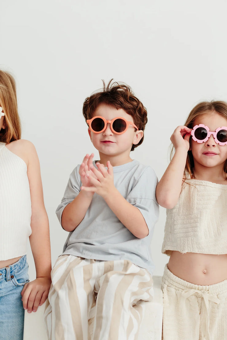 Little Drop Kids Daisy Shades - Berry Pink