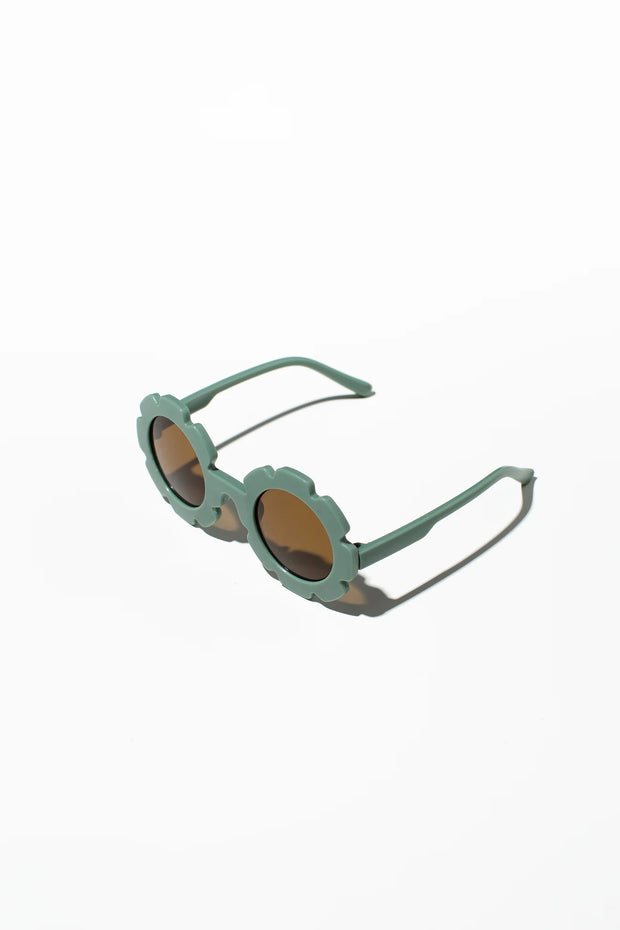 Little Drop Kids Daisy Shades - Sage Green