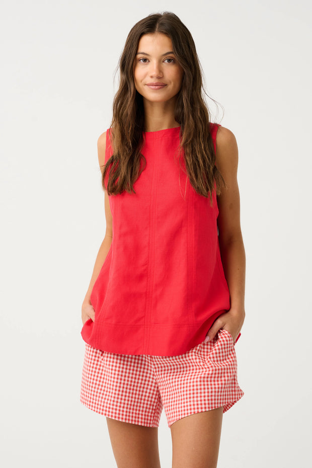 (PRE-ORDER) Demi Short - Mandarin Gingham