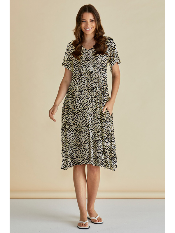 Donna Dress - Cheetah