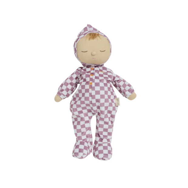 Dozy Dinkum Doll - PLUM Check