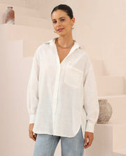 Jasmine Shirt - White