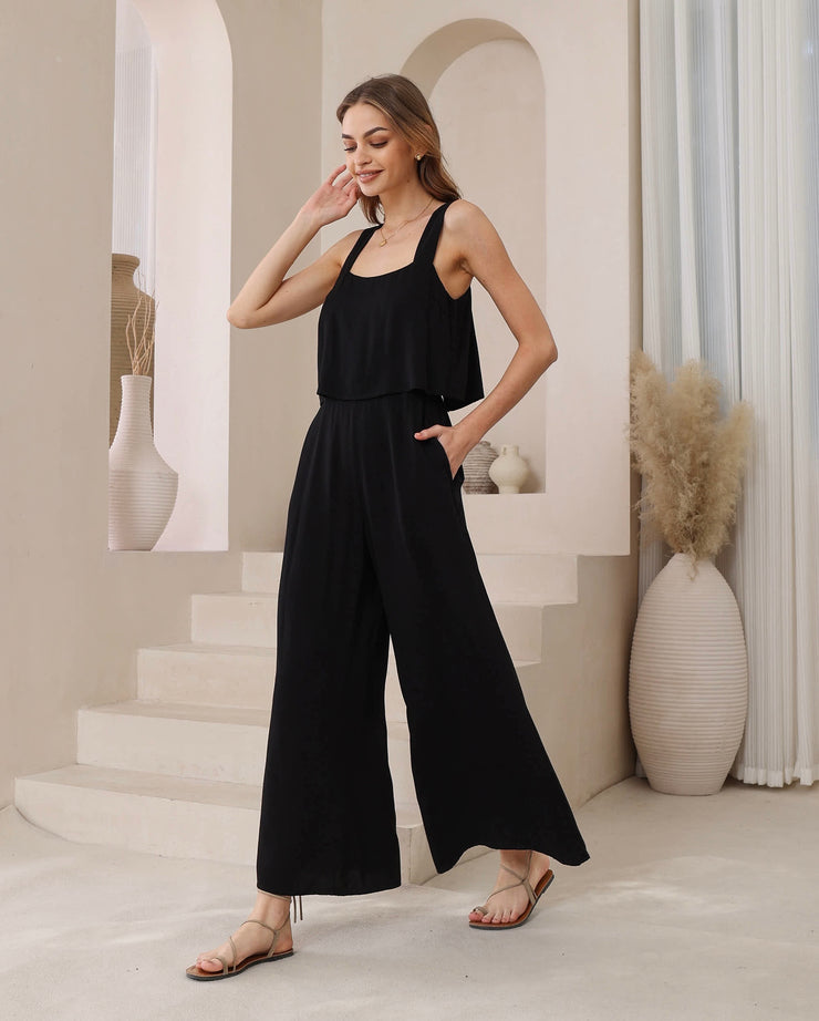 Monroe Jumpsuit - Black