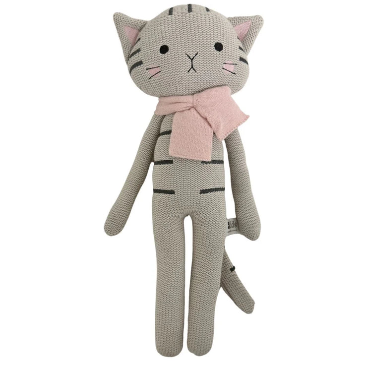 ES KIDS Eco Knitted Cat - Large 40cm