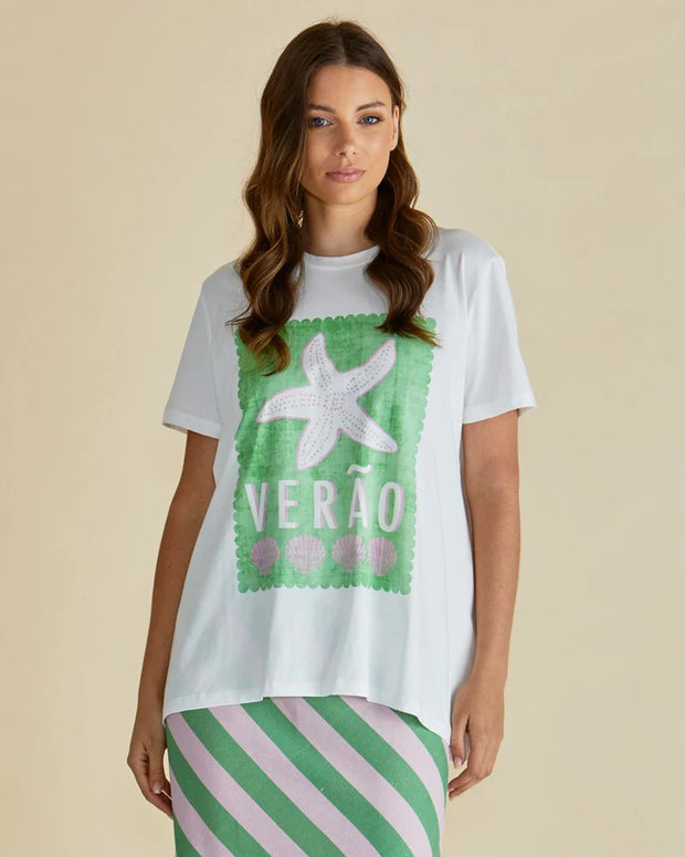 Ellia Crew Tee - Verao Print