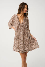 (PRE-ORDER) Emery Dress - Leopard