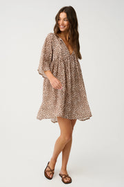 (PRE-ORDER) Emery Dress - Leopard