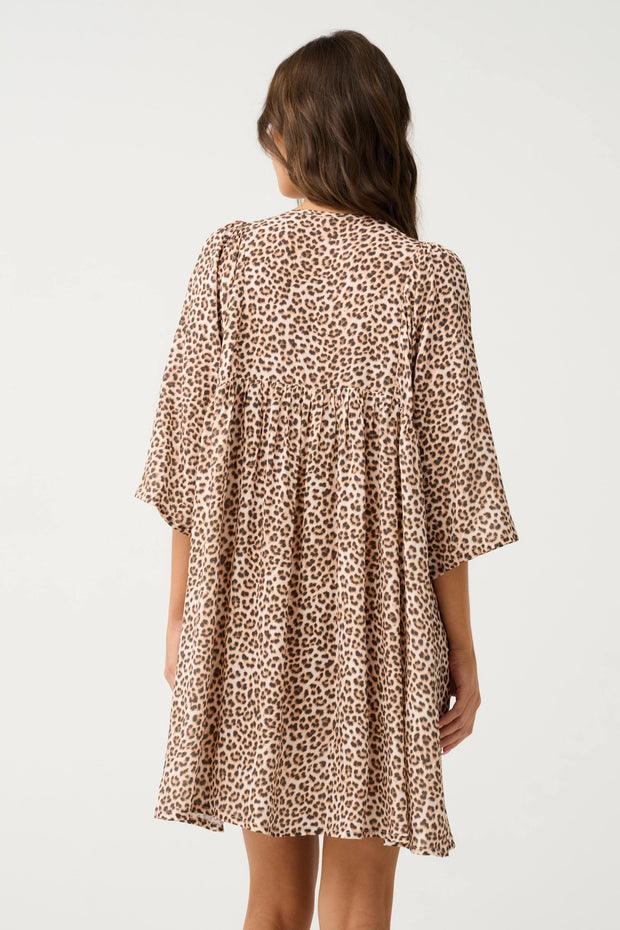 (PRE-ORDER) Emery Dress - Leopard