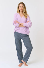 Emmie Knit Sweater - Wisteria