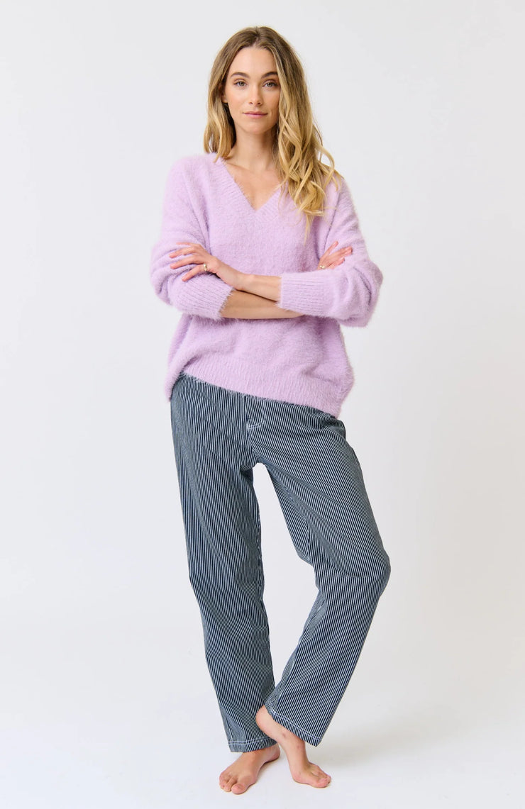 (PRE-ORDER) Emmie Knit Sweater - Wisteria