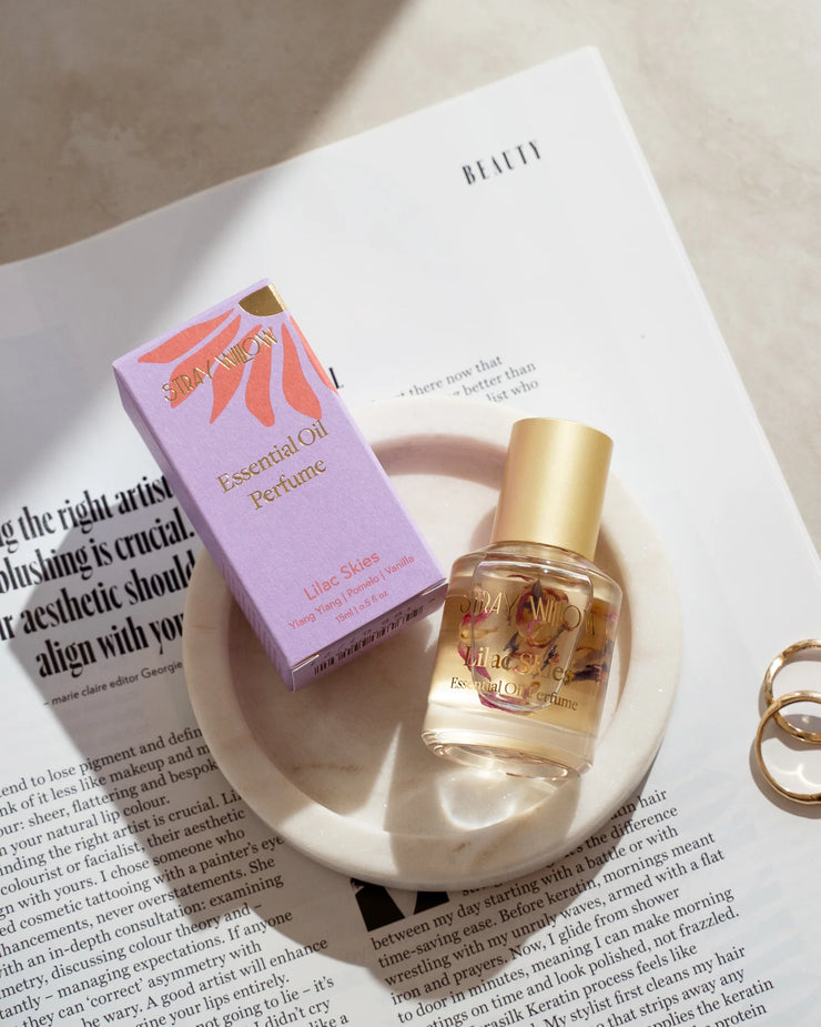 Essential Oil Perfume Roller - Lilac Skies