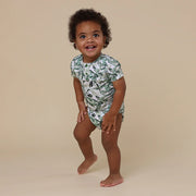 Short Sleeve Bodysuit - Evergreen