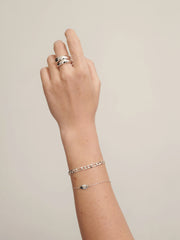 Evil Eye Bracelet - Sterling Silver Plated