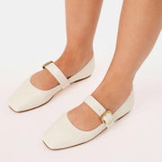 FREDIA Ballet Flats - Bone