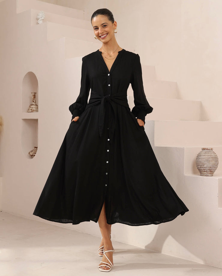 Alba Linen Dress