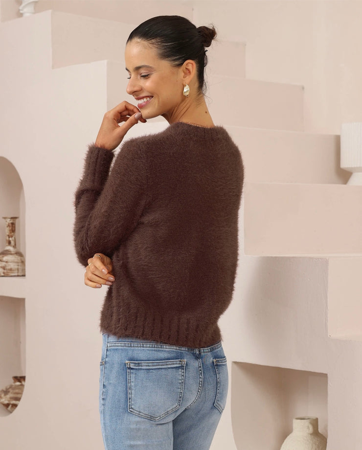 Mimi Knit - Chocolate