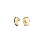 FAVA GRANDE Studs - 14K Gold Plating