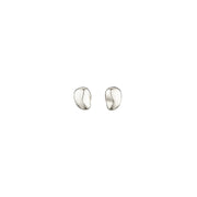 FAVA PICCOLA Studs - Sterling Silver Plating