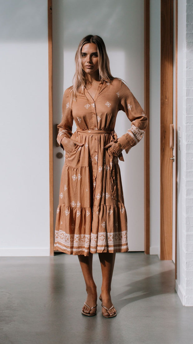 Desert Shirt Dress