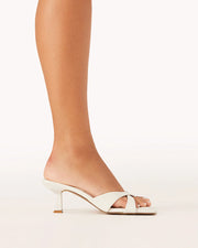 FORTUNY Heels - Ivory