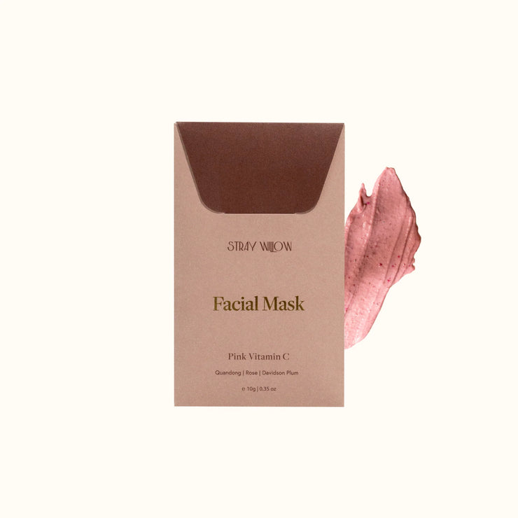 Facial Mask - Pink Vitamin C