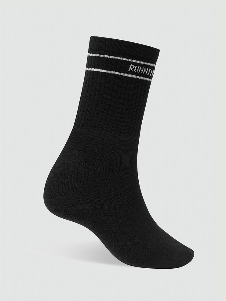 Flashdance 1/2 Crew Sock - Black