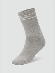 Flashdance 1/2 Crew Sock - Silver Marle